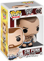 CM Punk (Black Shorts) from WWE - Pop! Vinyl Figures manufactured by Funko [Front]