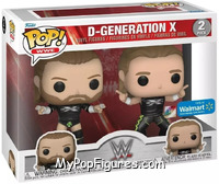 D-Generation X (Triple H / Shawn Michaels) from WWE - Pop! Sets manufactured by Funko [Front]