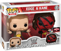 Edge / Kane from WWE - Pop! Sets manufactured by Funko [Front]