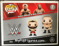 Enzo Amore / Big Cass from WWE - Pop! Sets manufactured by Funko [Back]