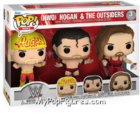 Hogan & The Outsiders (NWO) from WWE - Pop! Sets manufactured by Funko [Front]