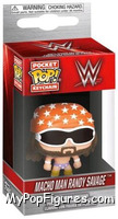 Macho Man Randy Savage from WWE - Pop! Keychains manufactured by Funko [Front]