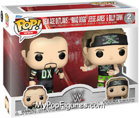 New Age Outlaws: "Road Dogg" Jessie James & Billy Gunn from WWE - Pop! Sets manufactured by Funko [Front]