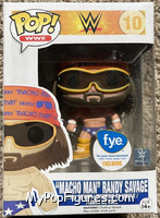 Macho Man Randy Savage (Purple Shorts) from WWE - Pop! Vinyl Figures manufactured by Funko [Front]