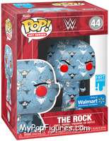 Rock (Art Series) from WWE - Pop! Vinyl Figures manufactured by Funko [Front]