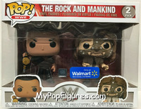 Rock / Mankind from WWE - Pop! Sets manufactured by Funko [Front]