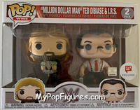 Million Dollar Man Ted DiBiase / I.R.S. from WWE - Pop! Sets manufactured by Funko [Front]