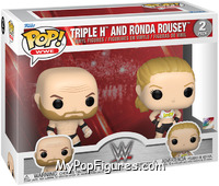 Triple H / Ronda Rousey from WWE - Pop! Sets manufactured by Funko [Front]