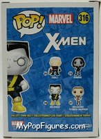 Colossus from X-Men - Pop! Vinyl Figures manufactured by Funko [Back]