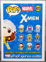 Rogue from X-Men - Pop! Vinyl Figures manufactured by Funko [Back]