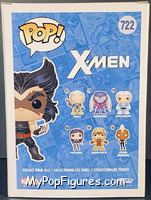 Wolverine from X-Men - Pop! Vinyl Figures manufactured by Funko [Back]