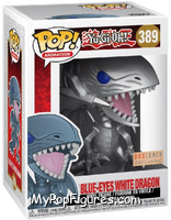 Blue-Eyes White Dragon (Silver) from Yu-Gi-Oh! - Pop! Vinyl Figures manufactured by Funko [Front]