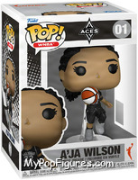 A'ja Wilson (Las Vegas Aces) from Basketball - WNBA Pop! manufactured by Funko [Front]