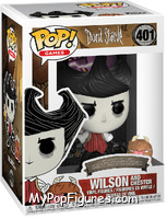 Wilson and Chester from Don't Starve - Pop! Vinyl Figures manufactured by Funko [Front]