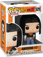 Android 17 from Dragon Ball Z - Pop! Vinyl Figures manufactured by Funko [Front]