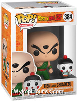 Tien and Chiaotzu from Dragon Ball Z - Pop! Vinyl Figures manufactured by Funko [Front]