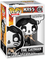 The Catman (You Keep on Shoutin') from KISS - Pop! Vinyl Figures manufactured by Funko [Front]