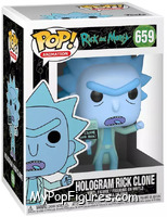 Hologram Rick Clone from Rick and Morty - Pop! Vinyl Figures manufactured by Funko [Front]
