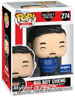 Big Boy Cheng (Blue Hoodie) from Secret Fresh - Pop! Vinyl Figures manufactured by Funko [Front]