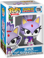 Blaze the Cat from Sonic the Hedgehog - Pop! Vinyl Figures manufactured by Funko [Front]