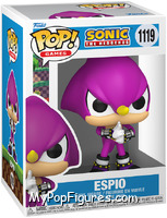 Espio from Sonic the Hedgehog - Pop! Vinyl Figures manufactured by Funko [Front]