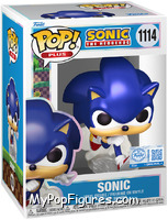 Sonic (Pearlescent) from Sonic the Hedgehog - Pop! Plus manufactured by Funko [Front]
