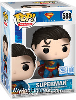 Superman (Battle Damaged) from Superman - Pop! Vinyl Figures manufactured by Funko [Front]