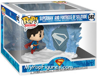 Superman and Fortress of Solitude from Superman - Pop! Moments manufactured by Funko [Front]