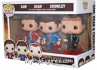 Sam / Dean / Crowley (Bloody) from Supernatural - Pop! Sets manufactured by Funko [Front]