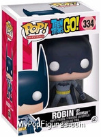 Robin as Batman from Teen Titans Go! - Pop! Vinyl Figures manufactured by Funko [Front]