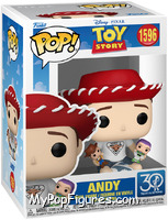 Andy from Toy Story - 30th Anniversary Pop! manufactured by Funko [Front]