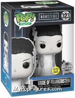 Bride Of Frankenstein (Glows In The Dark) from Universal Monsters - Pop! Digital manufactured by Funko [Front]